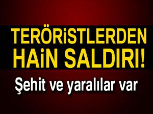 Siirt'te teröristlerden hain saldırı: Şehit ve yaralılar var