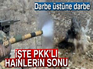 Şırnak kırsalında PKKya darbe üstüne darbe
