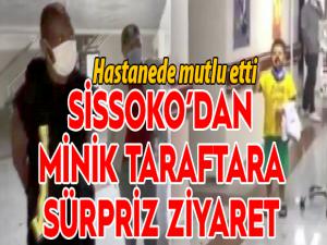 Sissokodan minik taraftara sürpriz ziyaret