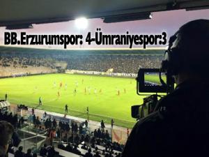 Spor Toto 1. Lig Play-Off: BB Erzurumspor: 4 - Ümraniyespor: 3