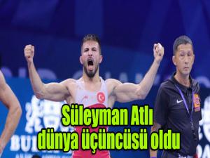 Süleyman Atlı dünya üçüncüsü oldu