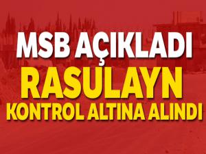 Suriye Milli Ordusu, Resulayn'ı kontrol altına aldı