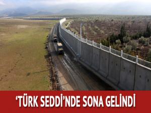 Suriye sınırına yapılan duvarlarda son 50 kilometre