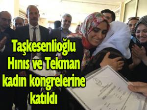 Taşkesenlioğlu AK Kadınları yalnız bırakmadı