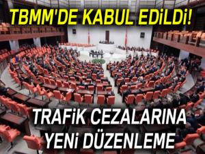 TBMM'de Trafik Kanunu'na ilişkin düzenleme kabul edildi