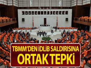 TBMM'den İdlib saldırısına ortak tepki