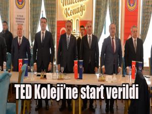 TED Erzurum Koleji temel atma töreni düzenlendi