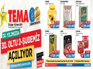 TEMA Market 30.yılında Oltu 2.şubesini 25.Şubat.2019'da açıyor