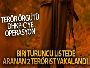 Terör örgütü DHKP-C'ye operasyon: Biri turuncu listede aranan 2 terörist yakalandı