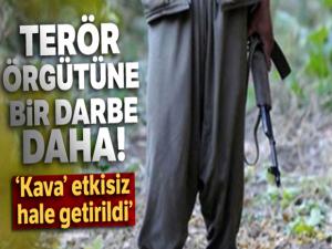 Terör örgütüne bir darbe daha: 'Kava' etkisiz hale getirildi