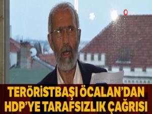 Teröristbaşı Öcalan'dan HDP'ye 23 Haziran seçimlerinde tarafsızlık çağrısı