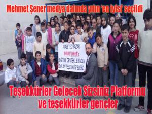 Teşekkürler Gelecek Sizsiniz Platformu ve teşekkürler sevgili gençler...