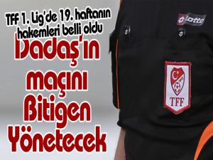 TFF 1. Lig'de 19. haftanın hakemleri belli oldu