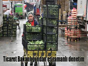 Ticaret Bakanlığından eş zamanlı denetim