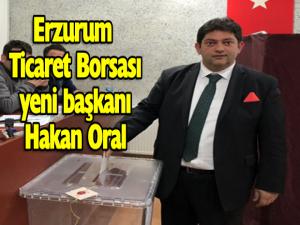 Ticaret Borsası'nın yeni başkanı Hakan Oral...