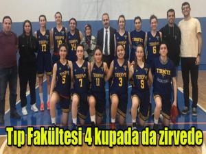 Tıp Fakültesi 4 Kupada da zirvede