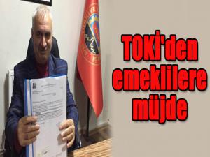 TOKİ'den emeklilere müjde