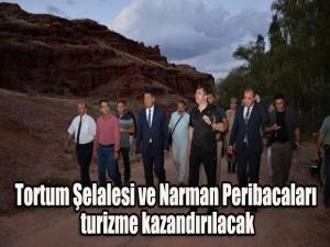 Tortum Şelalesi ve Narman Peribacaları turizme kazandırılacak