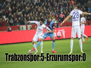 Trabzonspor:5-Erzurumspor:0