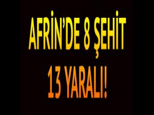 TSK acı haberi açıkladı: 8 asker şehit, 13 yaralı