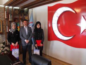 TÜBİTAK Türkiye ikincisi öğrencilerinden Yıldıza ziyaret