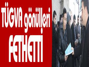 TÜGVA gönülleri fethetti