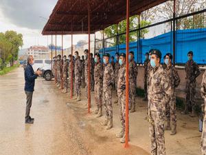 Tunceli'den PÖH'ler El-Bab'a uğurlandı