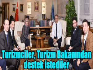 Turizmciler, Turizm Bakanından destek istediler