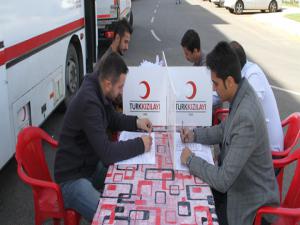 Türk Kızılayına Aras EDAŞtan destek geldi