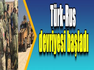 Türk-Rus devriyesi başladı