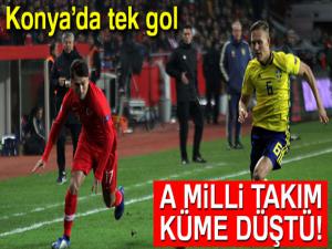 Türkiye 0-1 İsveç