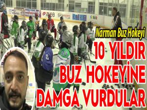 Türkiyede 10 yıldır buz hokeyine damga vurdular