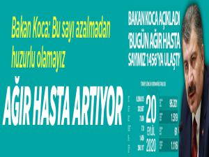 Türkiye'de bugün koronavirüsten hayatını kaybedenlerin sayısı: 61