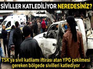 Türkiye değil; Terör örgütü YPG katlediyor