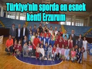 Türkiyenin sporda en esnek kenti Erzurum