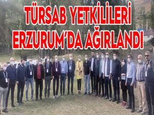 TÜRSAB yetkilileri Erzurumda ağırlandı