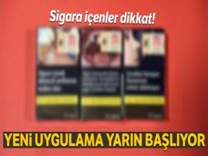 Tütün mamullerinde düz ve standart paket uygulaması başlıyor