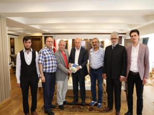 TYB Erzurum Şubesinden Başkan Sekmene teşekkür ziyareti