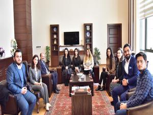 UCİMden Rektör Çakmaka ziyaret