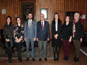 UCİM'den Rektör Çomaklı'ya Ziyaret