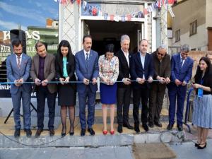 UCİM Erzurum Temsilciliği çocuk makasları ile açıldı