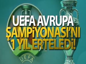 UEFA resmen açıkladı: Euro 2020 bir yıl ertelendi!