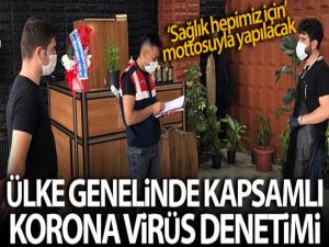 Ülke genelinde yarın 'Sağlık hepimiz için' mottosuyla kapsamlı korona virüs denetimi