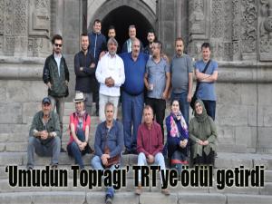 Umudun Toprağı TRTye ödül getirdi