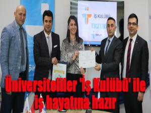 Üniversiteliler 'İş Kulübü' ile iş hayatına hazır