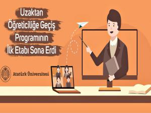 Uzaktan Öğreticiliğe Geçiş programının ilk etabı sona erdi