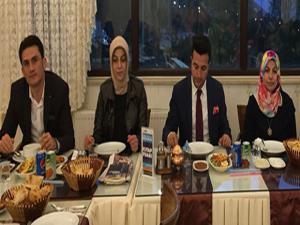 Uzat Elini Yardım Derneği Erzurum'da toplu iftar yemeği verdi