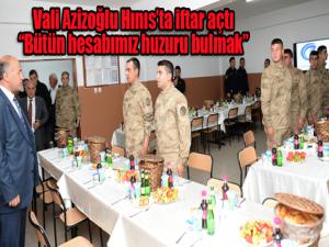 Vali Azizoğlu Hınıs'ta iftar açtı 