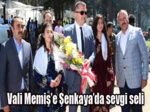 Vali Memişe Şenkayada sevgi seli