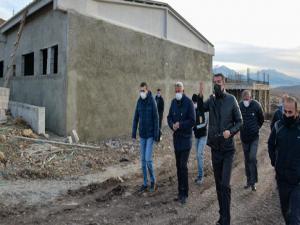 Vali Memiş, İş Geliştirme Merkezinde incelemelerde bulundu